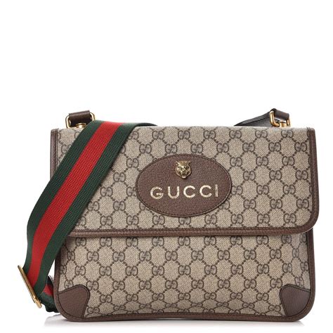 gucci gg supreme pouch|gucci neo vintage bag.